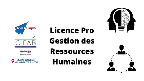 Licence Professionnelle Gestion Ressources Humaines Youtube