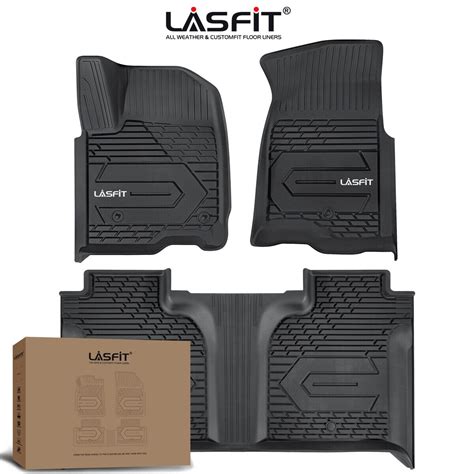 Lasfit Floor Mats For 2019 2023 Silverado Sierra 1500 2500 3500 Full