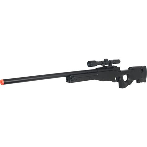 CYMA ZM52 L96 Bolt Action Airsoft Spring Sniper Rifle Color Black