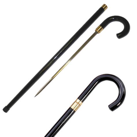 Quality Traditional Walking Cane Sword G2001bk Sword Canes Sword