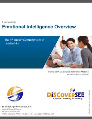 Fillable Online Leadership Emotional Intelligence Overview Mfsrc Org