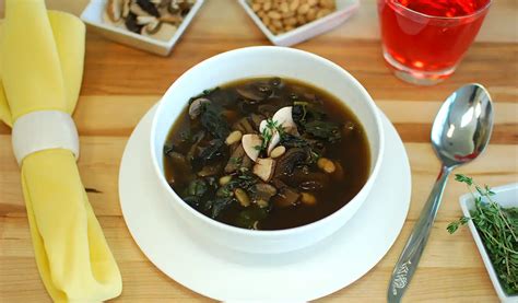 Skinny Mushroom Soup - Veggie Outlaws