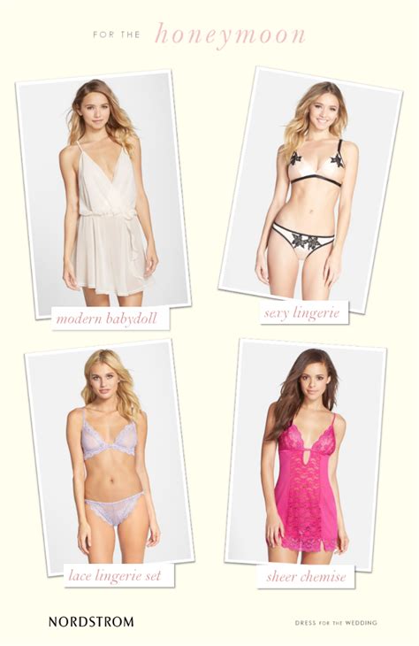 Bridal Lingerie For The Wedding And Honeymoon