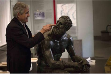 Roma Statua Del Pugile A Riposo Rientra Al Museo Massimo Tiscali