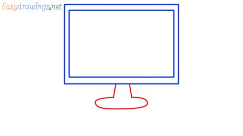 How To Draw A Desktop Computer Step by Step - [5 Easy Phase] - [Emoji]