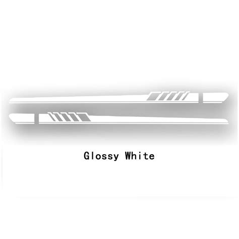 Side Door Sticker Long Stripe Skirt Decals Vinyl Styling For A3 8p 8v