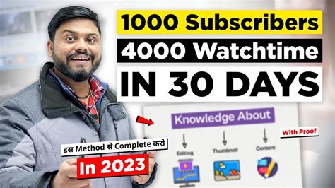 How To Complete Hour Watch Time Subscribers In