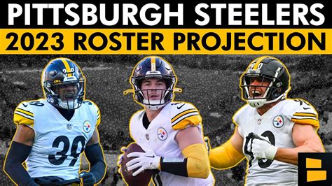 Pittsburgh Steelers 2023 Roster Projection 53 Man And Practice Squad