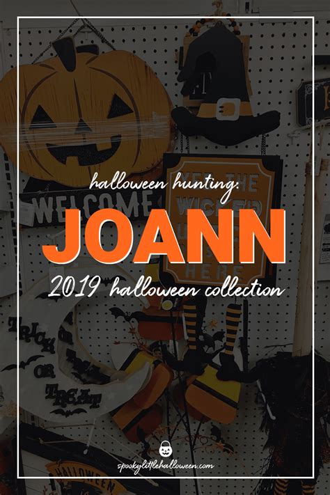 Let S Go Halloween Hunting At Joann Halloween Diy Halloween