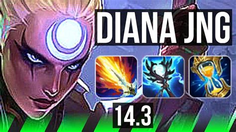 DIANA Vs TALIYAH JNG 22 2 8 Quadra Legendary 400 Games KR