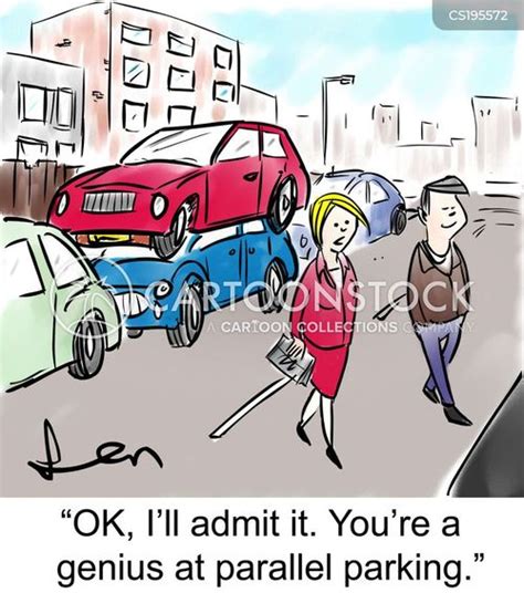 Parallel Parking Cartoons and Comics - funny pictures from CartoonStock