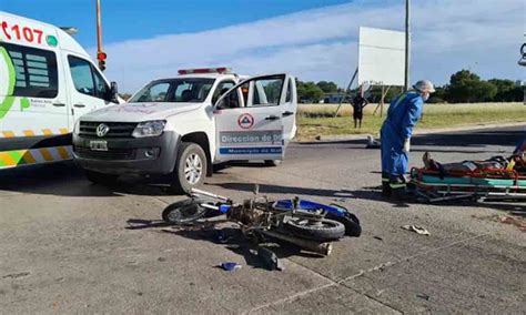 Mirá El Video Así Fue El Accidente Del Joven Motociclista Que Lucha