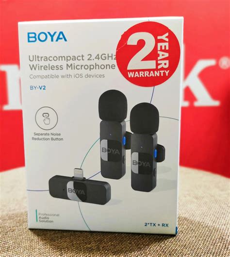 Boya By V Ultracompact Ghz Wireless Dual Microphone Cdjunction