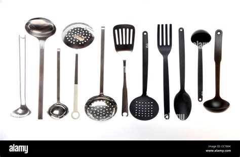 Various types of kitchen tools, cooking devices Stock Photo - Alamy