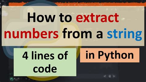 Extract Numbers From String In Python A Comprehensive Guide For Beginners