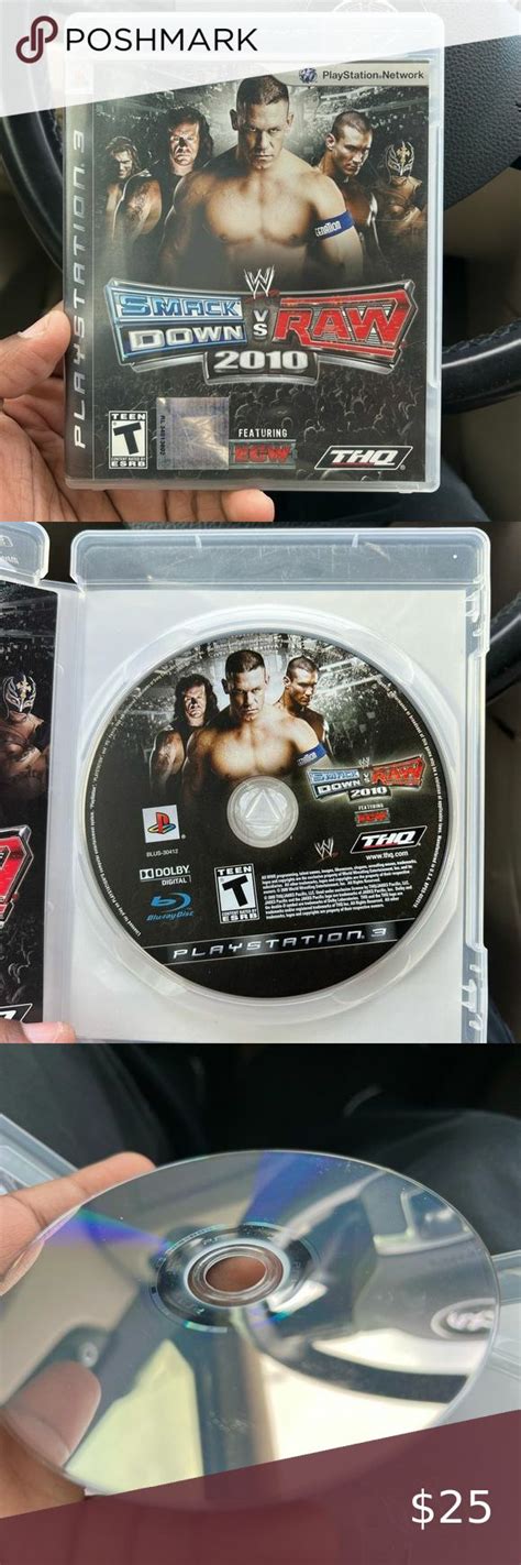 Wwe Smackdown Vs Raw Playstation Ps Cib Complete Ps