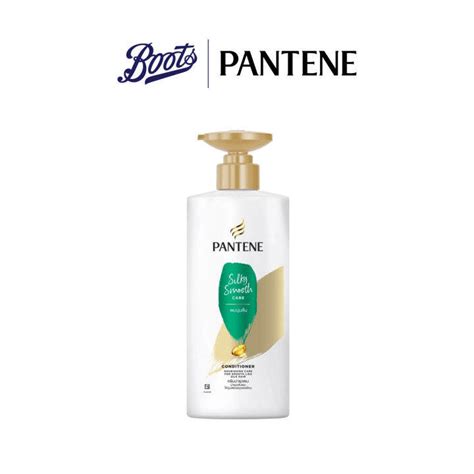 Pantene Conditioner Pro V Silky Smooth Care แพนทีน ครีมนวดผม โปร วี ซิลกี้ สมูท แคร์ 410 มล