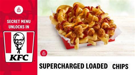 Checkout Basket Kfc Secret Menu Supercharge Loaded Chips Youtube