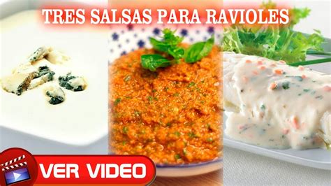 Las mejores recetas de salsa para acompañar ravioles de espinaca