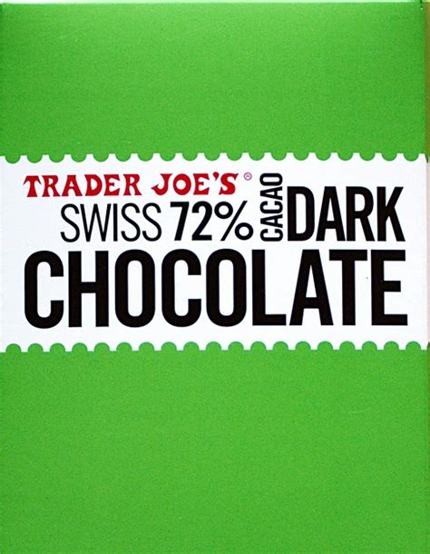 One Golden Ticket Review Trader Joes Swiss 72 Dark Chocolate