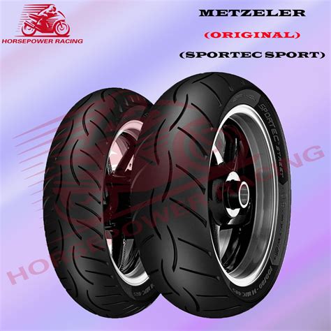 METZELER TYRE MOTORCYCLE SPORTEC STREET TUBELESS TAYAR Shopee Malaysia