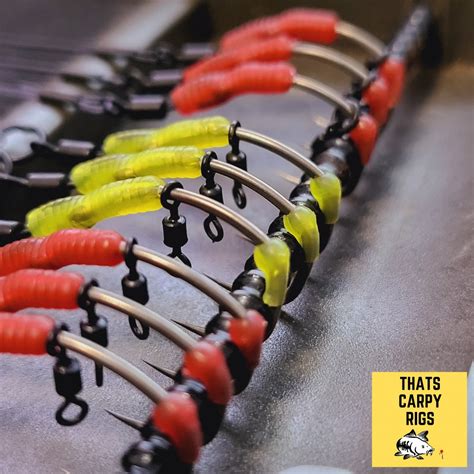 Enhanced Turbo German Rigs Professionally Tied Ready Made Carp Rigs