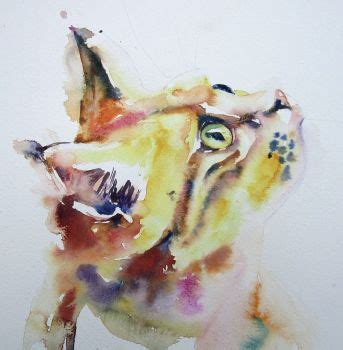 How To Paint A Cat In Watercolour With Liz Chaderton Cat Illustration