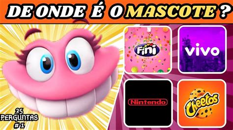 Adivinhe De Onde Esse Mascote Voc Conhece Os Mascotes Mais Famosos