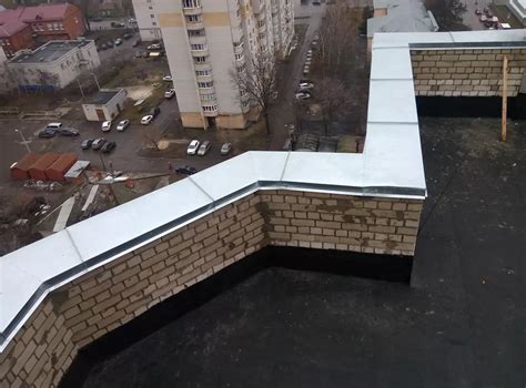 Парапетные крышки из оцинкованной стали - Металлообработка - ООО Металл ...