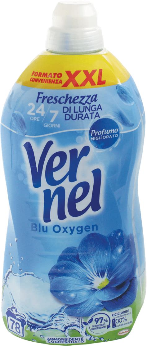 Vernel Ammorbidente Concentrato Blu Oxygen 1 95 L Acquista Online A