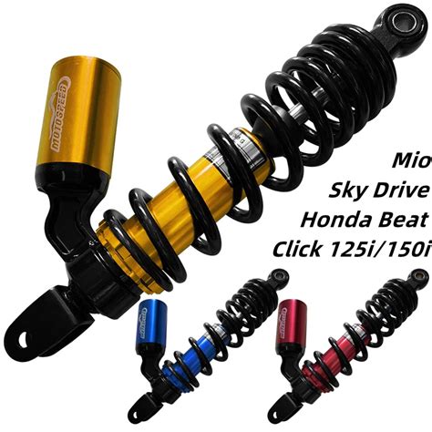 Mm Rear Shock For Honda Click I I Yamah Mio Sky Drive Honda