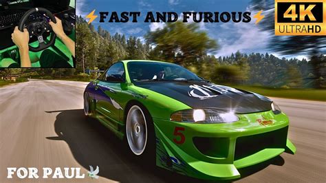 Paul Walker S Mitsubishi Eclipse Gsx Hp Forza Horizon