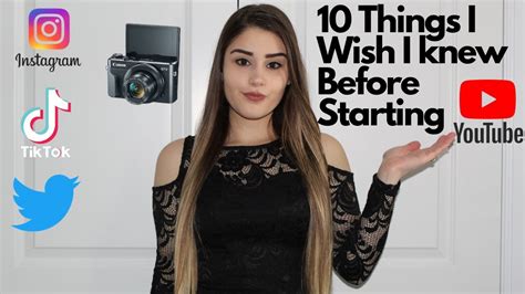 Things I Wish I Knew Before Starting Youtube What You Need To Know