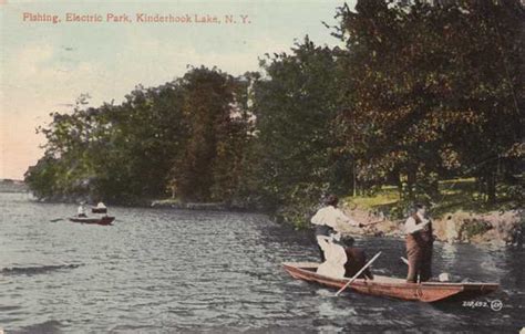 Old Pictures Of Columbia County Ny Fishing Electric Park Kinderhook