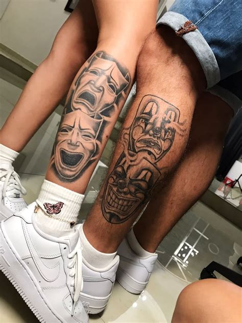 Las Dos Caras De La Vida Tatuaje Con Motivo De Dinero Tatuaje Del