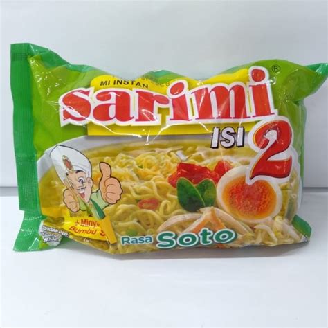 Jual Noodlesmie Instant Sarimi Isi 2 Kuah Rasa Soto Satuan Shopee