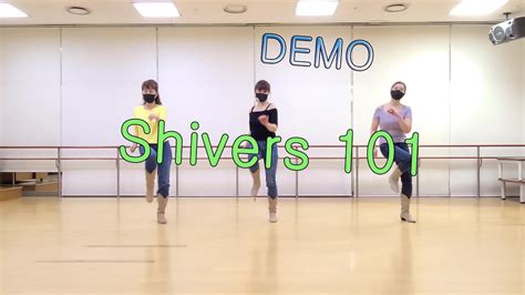 Shivers 101 Line dance Absolute Beginner 쉬운 초급작품 YouTube