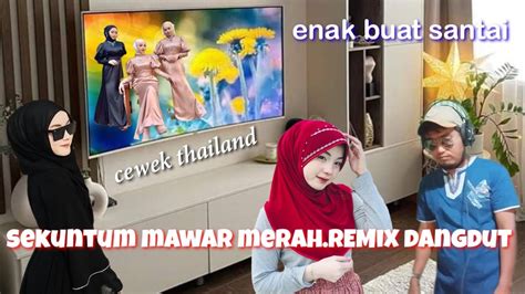 Sekuntum Mawar Merah Remix Lagu Dangdut Cover Uje Syahputra Karaoke