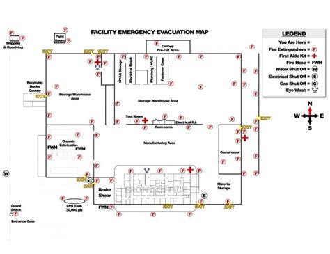 Emergency Preparedness Evacuation Maps