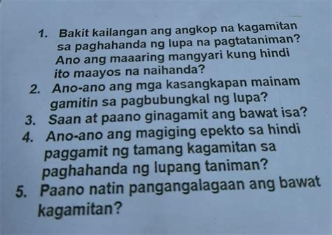 1 Bakit Kailangan Ang Angkop Na Kagamitan Sa Paghahanda Ng Lupa Na