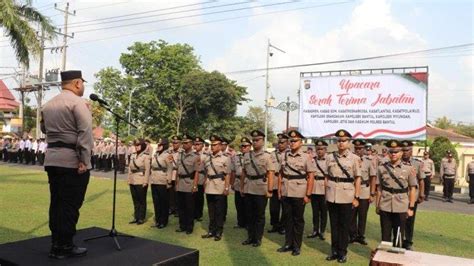 Sejumlah Jajaran Polres Bantul Mengalami Mutasi Jabatan Berikut Daftar