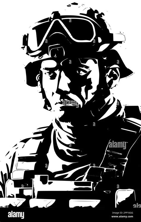 Special Forces Soldier Vector Image Stock Vector Image And Art Alamy