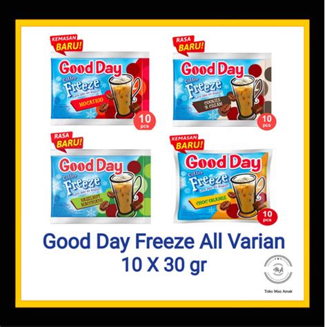 Jual Good Day Freeze Renceng All Varian Rasa Isi Sachet Moccafrio