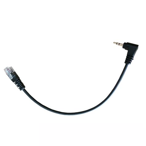 25mm Headphone To Rj9 Rj11 Phone Adapter For Call Center Headset Business Center Rj To 25mm