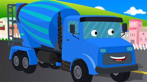 Camion Malaxeur à Ciment Vidéo et Jouet Dessin Animé pour Enfants YouTube