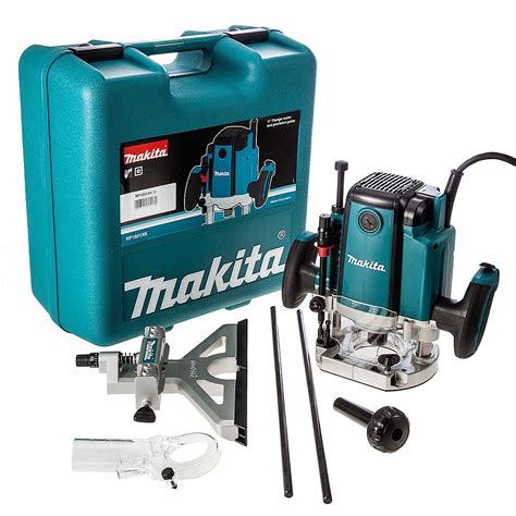 Makita Rp1801xk 1 2 Plunge Router And Fine Adjustment Guide In Heavy