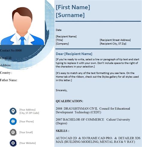 Auto Cad Draftsman Trainee Resume Sample Latest Resume Sample