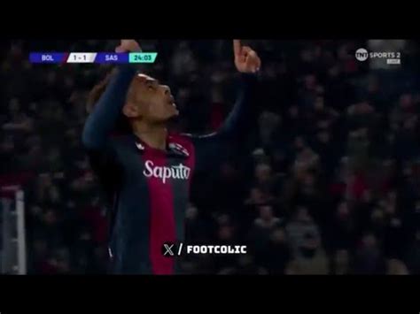 Gol Di Joshua Zirkzee Bologna Vs Sassuolo 1 1 Tutti I Gol E Gli