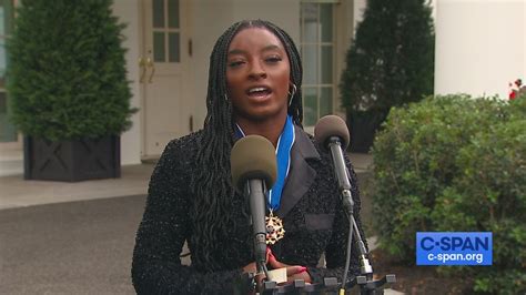 Simone Biles On Presidential Medal Of Freedom C