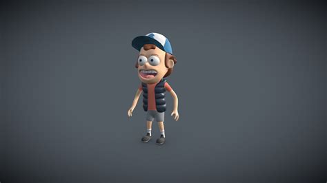 Dipper Pines 3d Model By Daiana Flenche Daianaflenche E0f70f2 Sketchfab